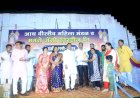 *स्टॉलधारकांना प्रशस्तीपत्र व सन्मानचिन्ह देऊन एक्सपोची सांगता समारंभ*  *मनसेचे नेते दिलीप धोत्रे यांच्या हस्ते झाला कार्यक्रम* 