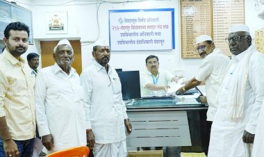 *पंढरपूर मतदारसंघातून वसंतराव देशमुख यांचा उमेदवारी अर्ज*  *शरदचंद्र पवार राष्ट्रवादी काँग्रेस आणि अपक्ष असे दोन उमेदवारी अर्ज दाखल*