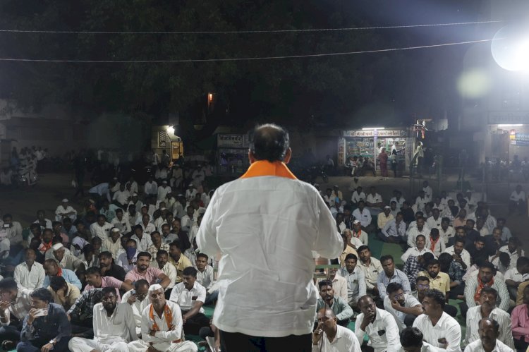 *माझ्या अखेरच्या निवडणूकीत विजयाची सलामी द्या  : आ. शहाजीबापू*   *सांगोल्याचे महायुतीचे उमेदवार आ.शहाजीबापू पाटील यांच्या प्रचाराचा शुभारंभ*