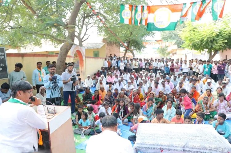 *मंगळवेढा तालुक्याचा कायापालट करण्यासाठी अनिल सावंत यांना आमदार करा* ... -  *खा. धैर्यशील मोहिते पाटील याचे मतदारांना आवाहन*