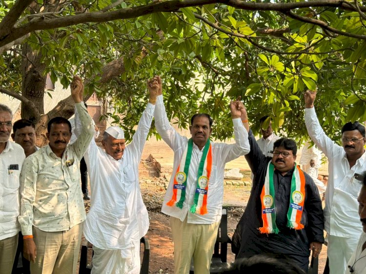 *भीमाचे व्हा चेअरमन सतीश जगताप यांचेसह संचालकांचा राजू खरे यांना पाठींबा*  *लोकसभा निवडणुकीची पुनरावृत्ती  विधानसभा निवडणुकीत दिसणार*   *महाविकास आघाडीचे उमेदवार राजू खरे यांचे आणखी बळ वाढले*