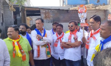 *भाजपचे उमेदवार शामल शिरसट यांची प्रचारात मोठी आघाडी*    *नेत्यांसह मतदारांशीही थेट संवाद हीच आहे पापरकर यांची आहे मोठी जमेची बाजू*