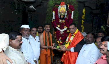 मा. आ.प्रशांतराव परिचारक यांच्या हस्ते सूर्यनारायणाची महापूजा संपन्न  