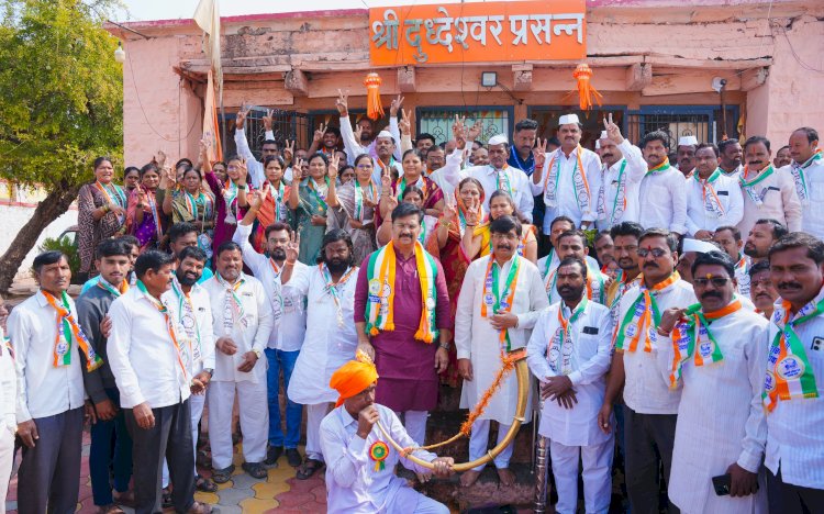 *साखर कारखानदारीत  अपयश मिळालेल्यानी मला शिकवू नये*   *राष्ट्रवादी काँग्रेसच्या प्रचार शुभारंभात आ. अभिजीत पाटील यांचा काळे यांच्यावर निशाणा*